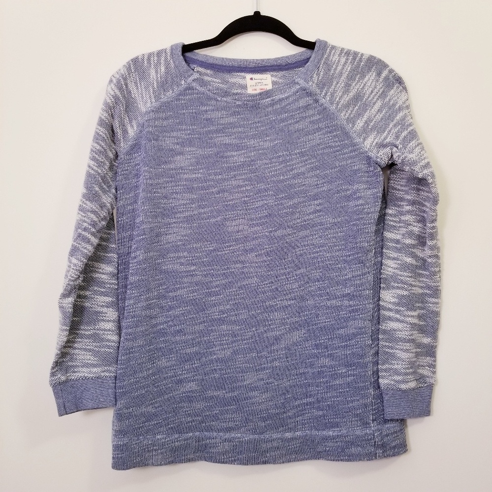 Champion Small Heathered Blue Sweatshirt